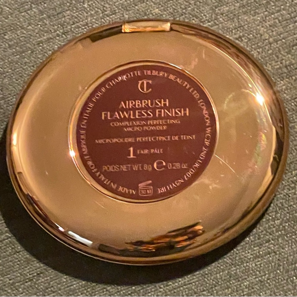 Charlotte Tilbury Airbrush Flawless Finish Setting Powder - #1 fair/pale shade